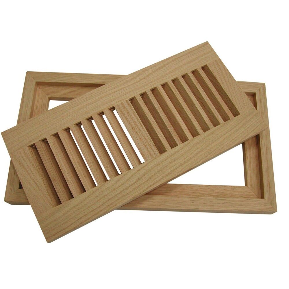 Bi-Directional Flush Mount Wood Vent Covers Pearl 403873